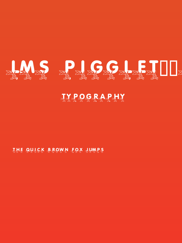 LMS Pigglet's Prize Poster