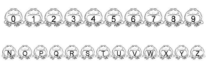LMS Pill Toad Font OTHER CHARS