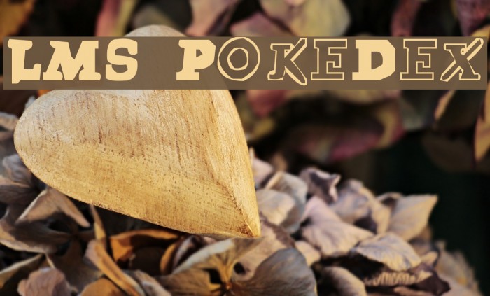 LMS PokeDex Font examples
