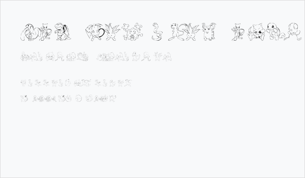 LMS Poke'mon Master DingBat Business Card