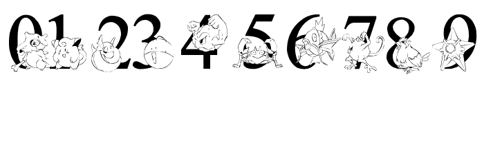 LMS Poke'mon Master Solid Font OTHER CHARS