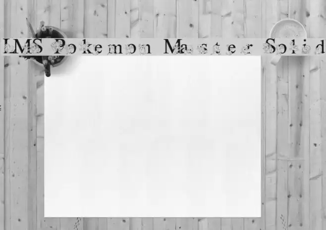 LMS Poke'mon Master Solid Example 2