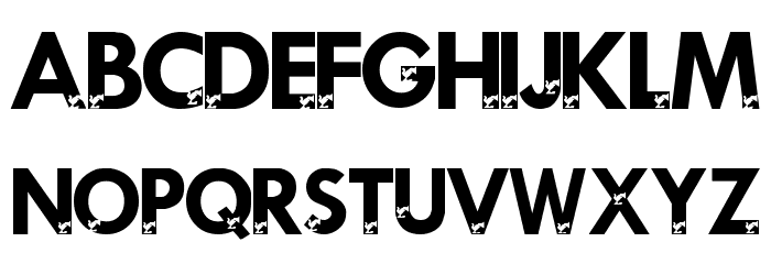 LMS Political Print Font LOWERCASE