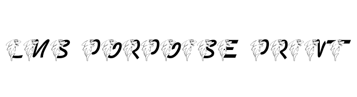 LMS Porpoise Print  Free Fonts Download