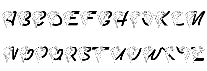 LMS Porpoise Print Font OTHER CHARS