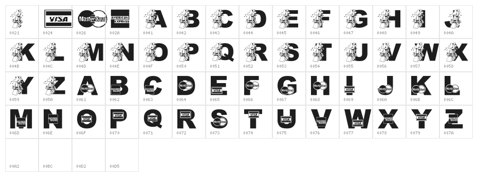 LMS Post-Thanksgiving Shopping Character Map