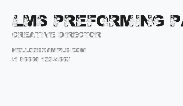 LMS Preforming Pachyderm Business Card