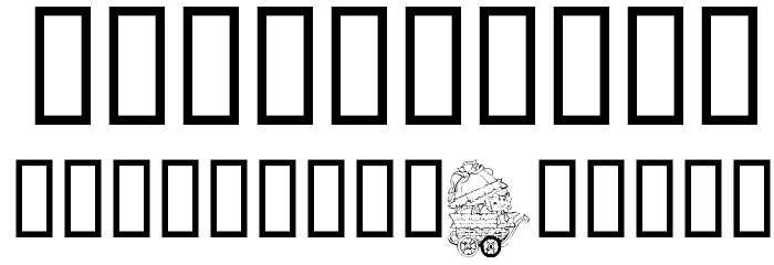 LMS Pretty Baby Pony Font OTHER CHARS