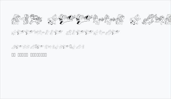 LMS Pretty Pony Ding Regulaar Business Card