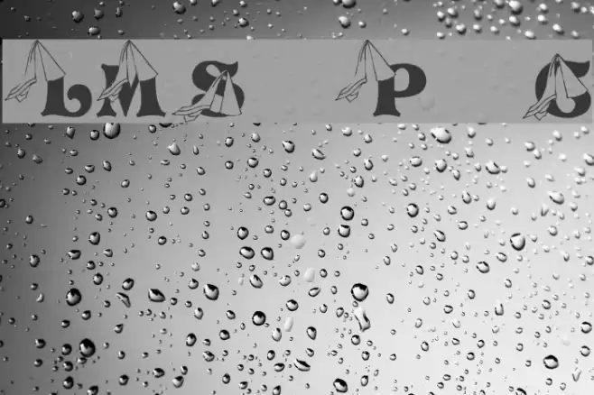 LMS Princess Cap Font examples