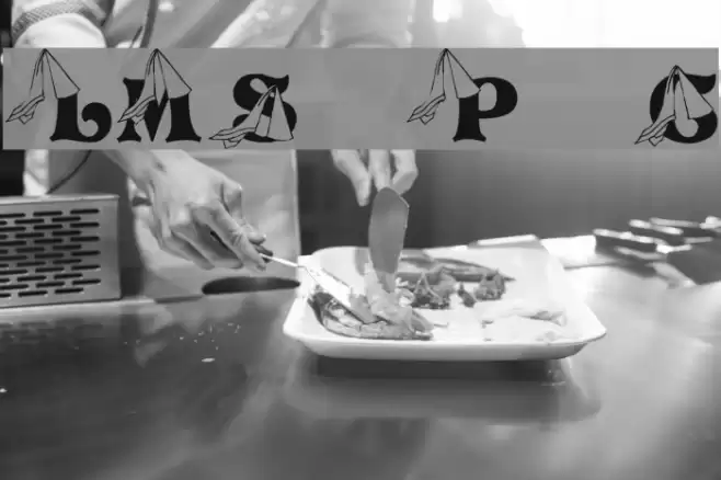 LMS Princess Cap Font examples