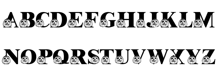 LMS Pumpkin Pal Font LOWERCASE