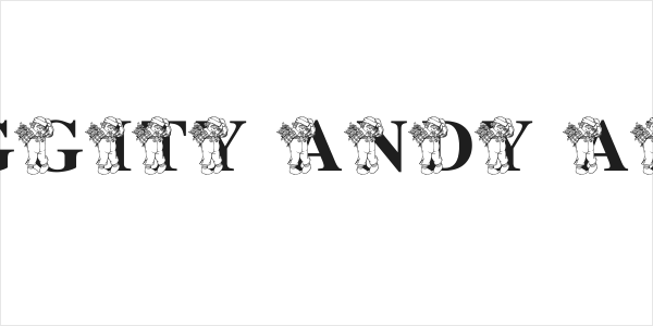 LMS Raggity Andy Alphabet Logo