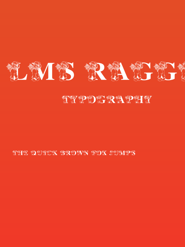 LMS Raggity Andy Alphabet Poster