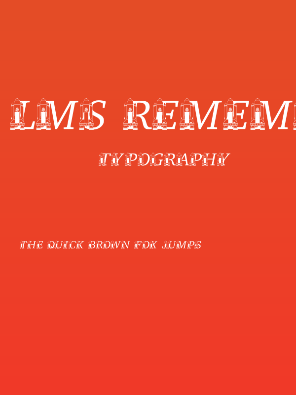 LMS Remembering SS Challenger Poster