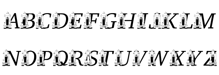 LMS Remembering SS Challenger Font LOWERCASE