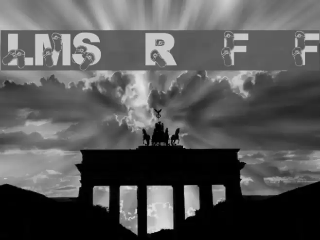 LMS Rhonda's Flip Flops Шрифта examples