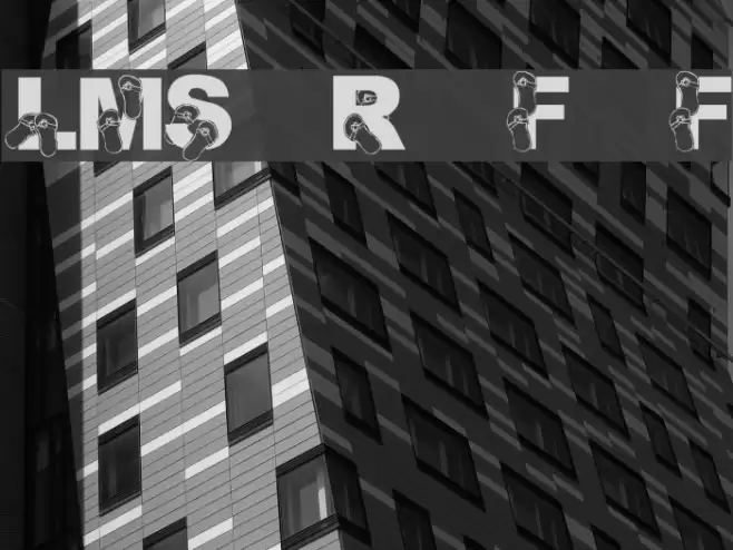 LMS Rhonda's Flip Flops Шрифта examples