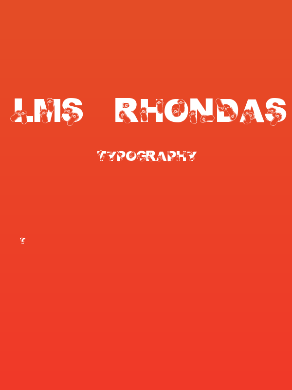 LMS Rhonda's Flip Flops Poster