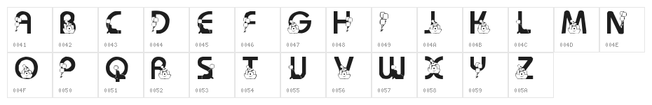 LMS Ringling Brothers Character Map