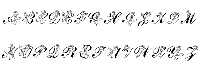LMS Rose Font OTHER CHARS