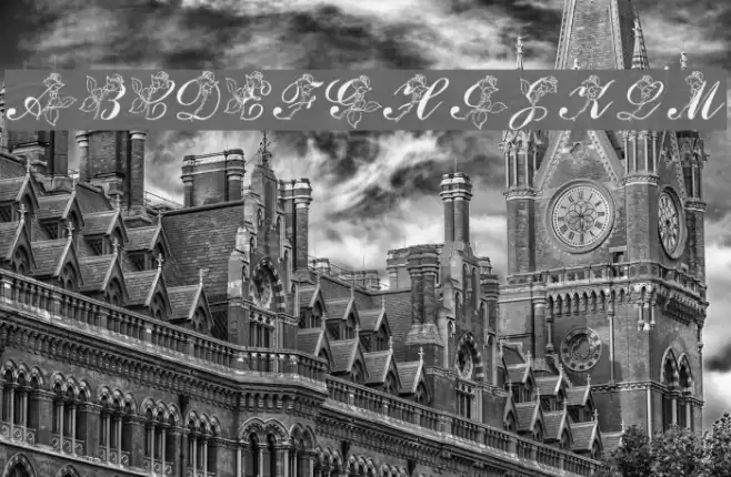 LMS Rose Font examples