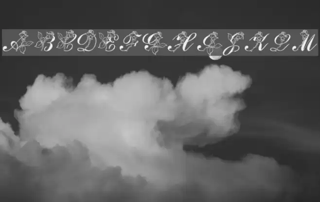 LMS Rose Font examples