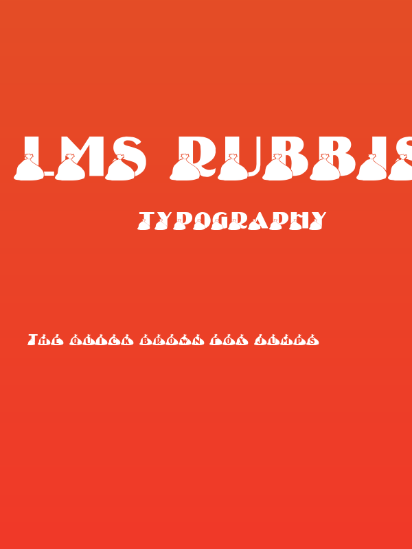 LMS Rubbish Poster