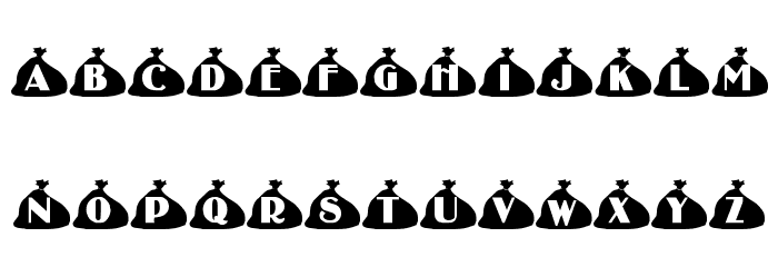 LMS Rubbish Font LOWERCASE