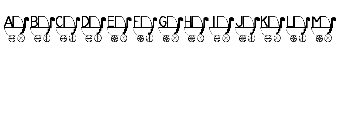 LMS Rykers Pram Font OTHER CHARS