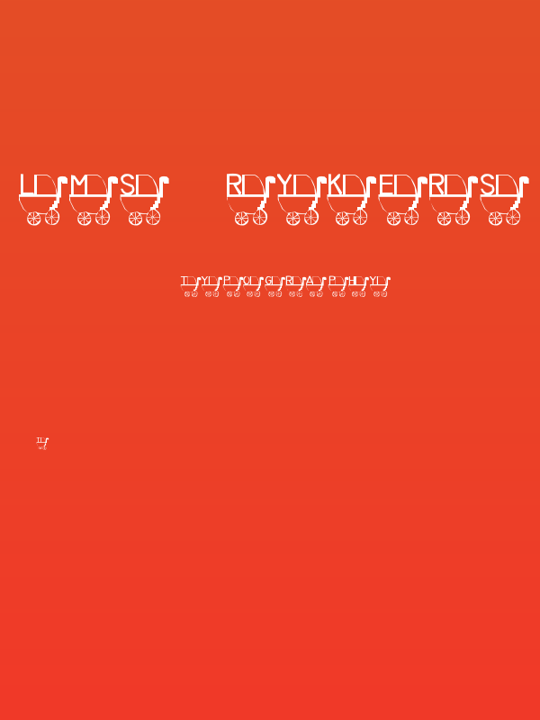 LMS Rykers Pram Poster