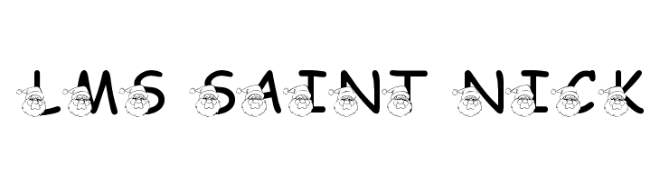LMS Saint Nick  नि: शुल्क फ़ॉन्ट्स डाउनलोड