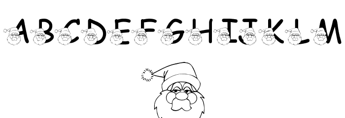 LMS Saint Nick Font OTHER CHARS