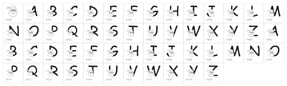 LMS Saint Nick Character Map
