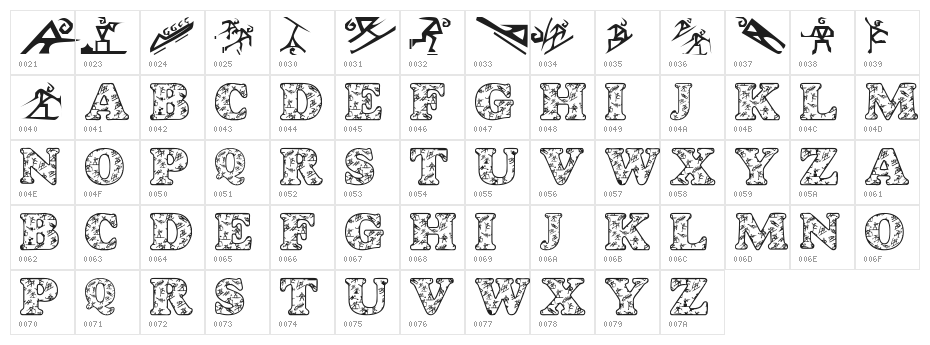 LMS Salt Lake's Olympic Events Character Map