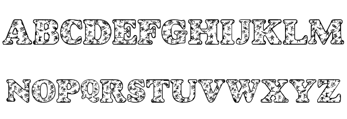 LMS Salt Lake's Olympic Events Font LOWERCASE