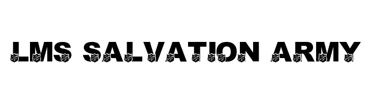LMS Salvation Army  les polices de caractères gratuit tlcharger