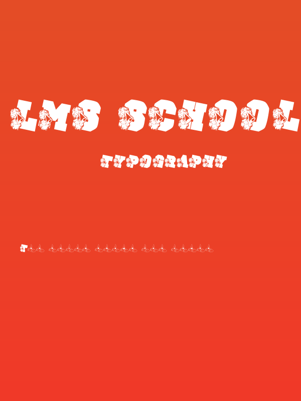 LMS School Spirit Poster