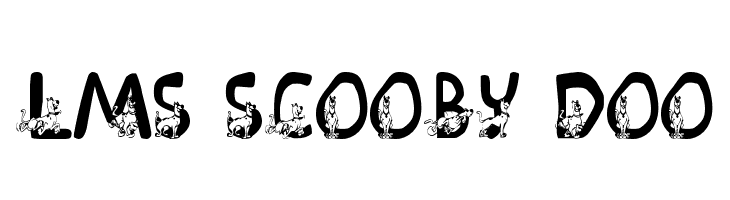 LMS Scooby Doo  Descarca Fonturi Gratis