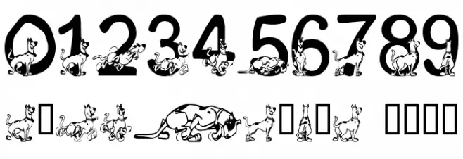 LMS Scooby Doo Font OTHER CHARS