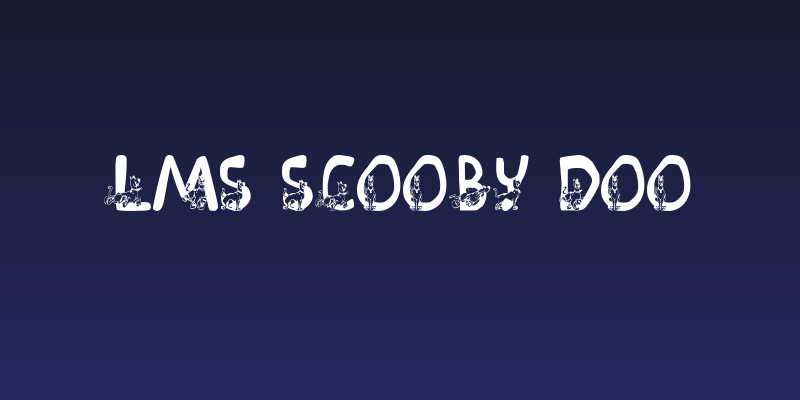 LMS Scooby Doo Social Header
