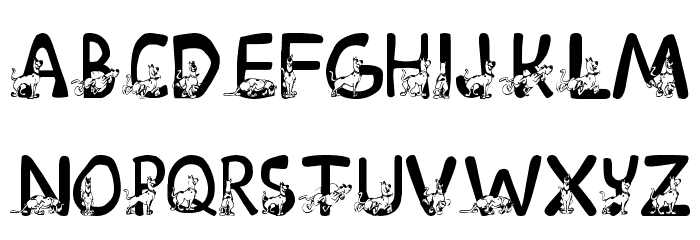 LMS Scooby Doo Font LOWERCASE