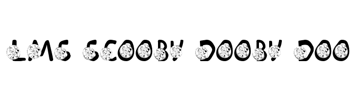 LMS Scooby Dooby Doo  Free Fonts Download