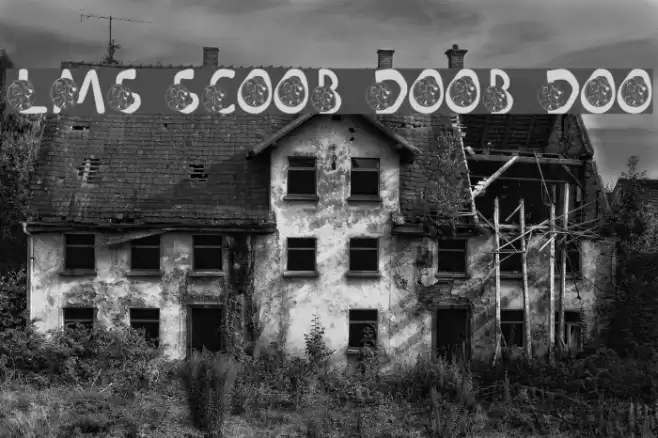 LMS Scooby Dooby Doo Font examples