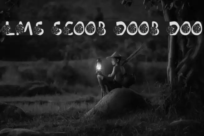 LMS Scooby Dooby Doo Font examples