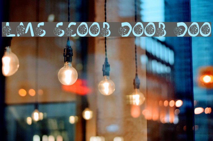 LMS Scooby Dooby Doo Example 3