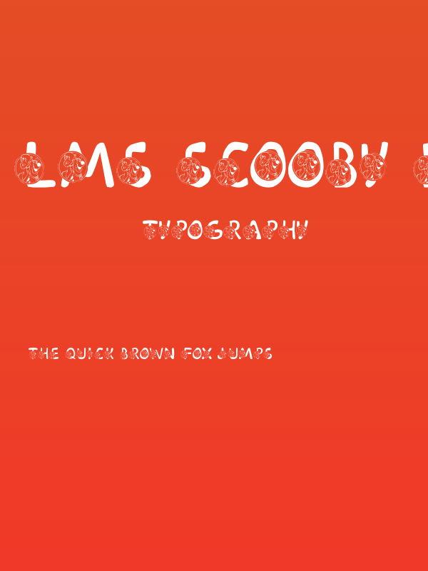 LMS Scooby Dooby Doo Poster