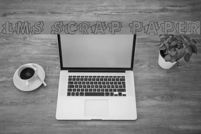 LMS Scrap Paper Example 2