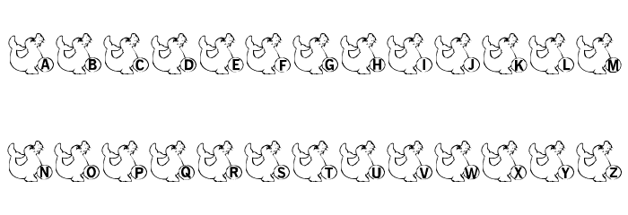 LMS Seal Talk Font OTHER CHARS