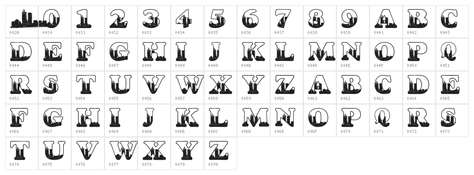 LMS September 11 2001 8:47 AM Character Map